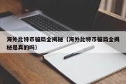 海外比特币骗局全揭秘（海外比特币骗局全揭秘是真的吗）